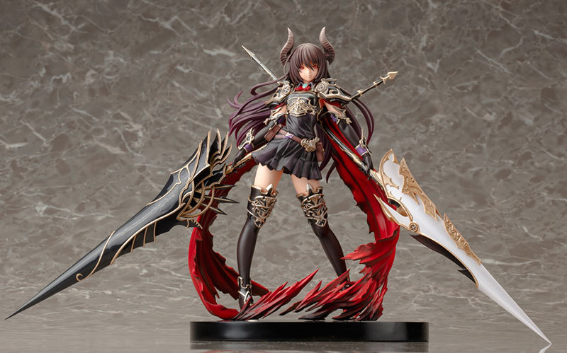 Anime Game Rage of Bahamut Dark Dragon Knight Deardragoon Forte The Devoted Kotobukiya 28CM Action Figure. 