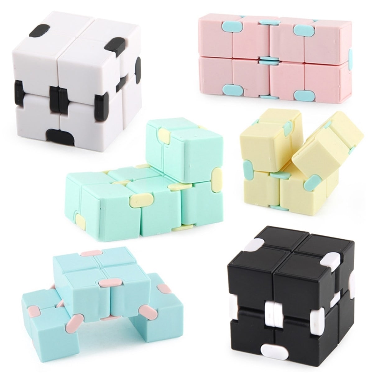 Infinity cubes fidget toy sensory phasing games - Great Value - Upscaled Quality. 