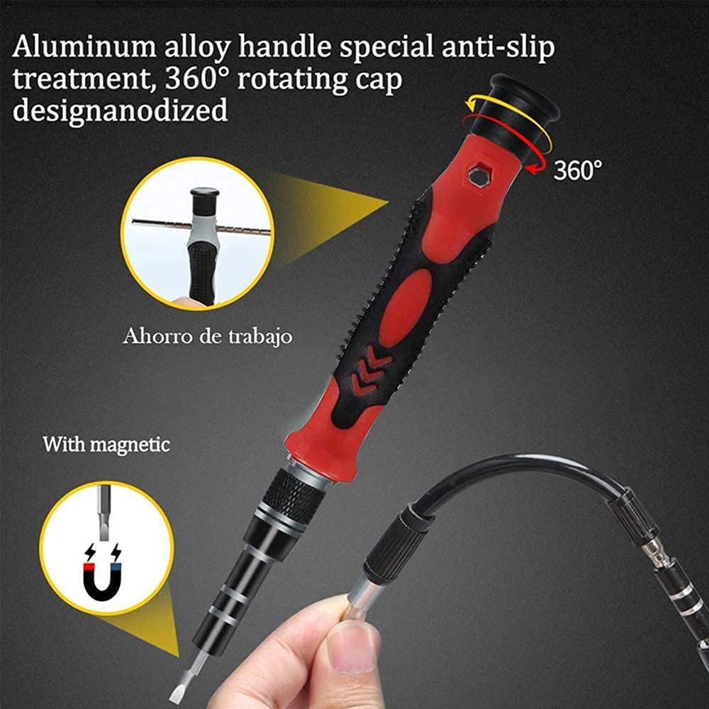 Corslet Stainless Steel 115 In 1 Precision Screwdriver Set, For Multipurpose. 