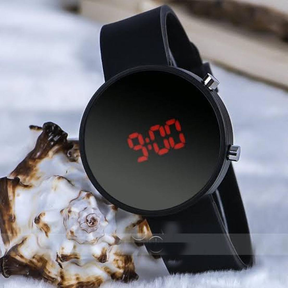 Round shape LED Digital Watch