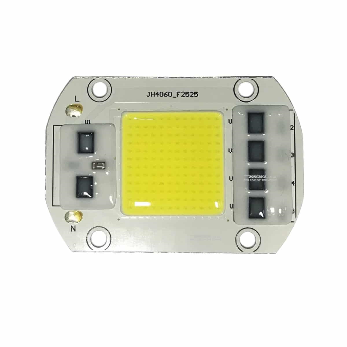 50 Watt Direct AC 220 Volt 50W Size 60 x  45 mm COB SMD LED Light Chip. 