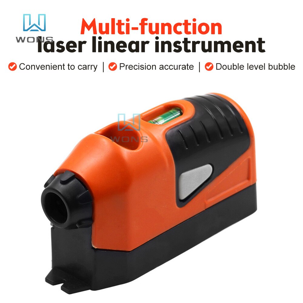 Multi-function Laser Level Vertical Infrared Laser Level Laser Stralght THE Laser Guided Level Line Measurement Gauge Tool. 