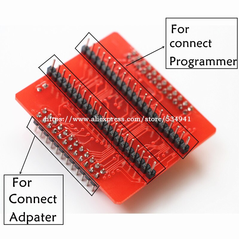 【happy one】base Adapters SOP44 TSOP48 for Minipro TL866 TL866CS TL866A TL866II Plus Universal Programmer. 