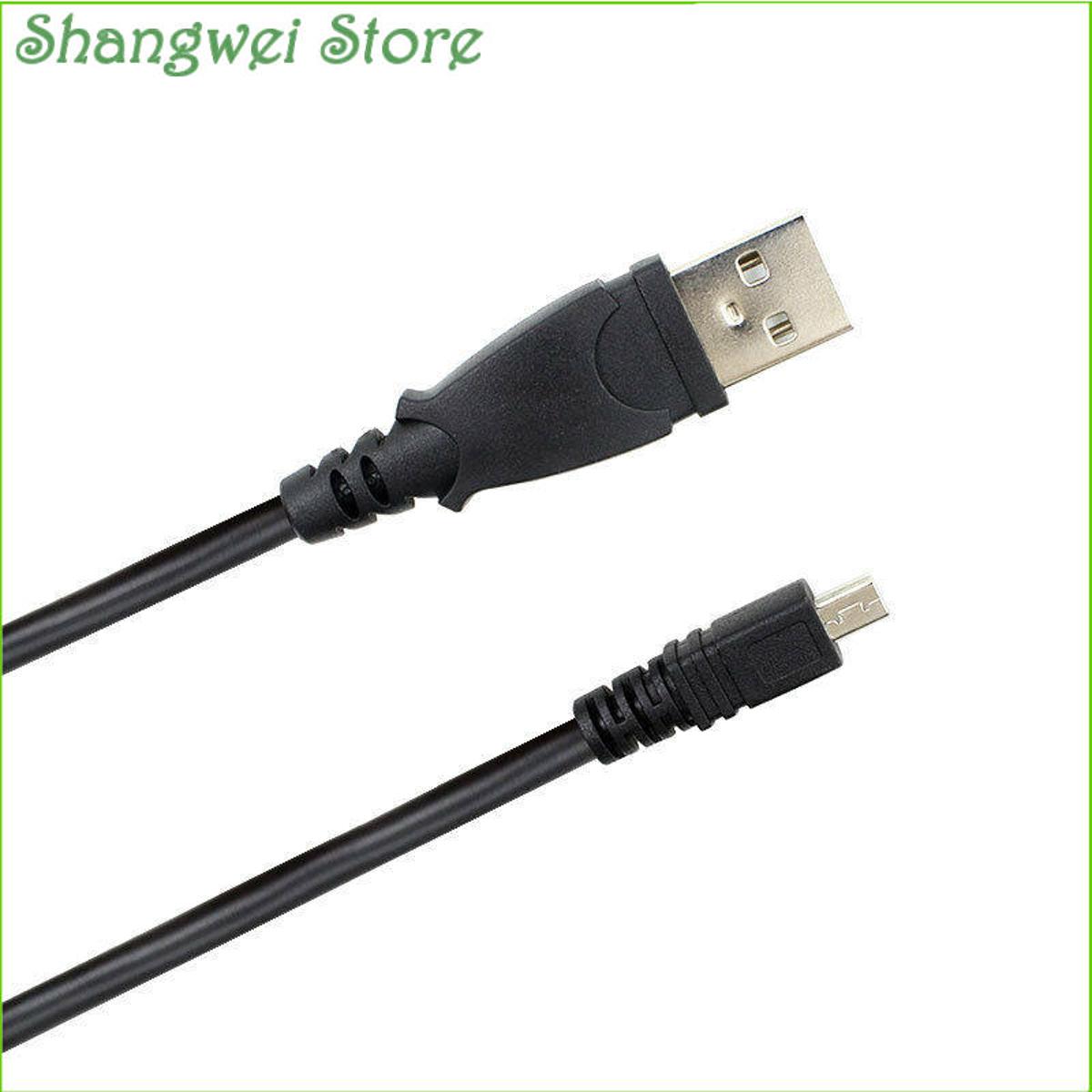 USB DC/PC Charger+Data SYNC Cable Lead Cord For Nikon Coolpix S4300 S3700 Camera