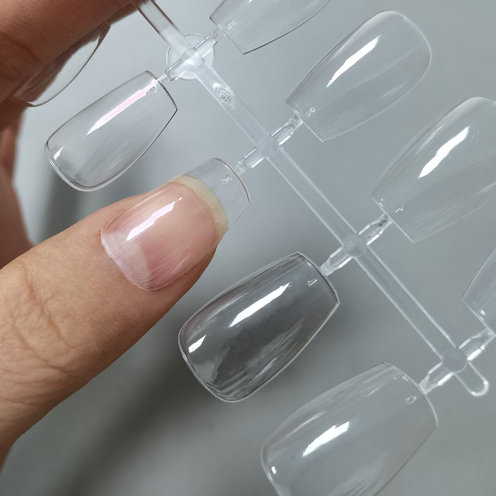 FILI Artificial Nail XS/S/M/L Short Press On Nails Gel Tips Almond Coffin Square Nails Extension System Acrylic Gel X Tip. 