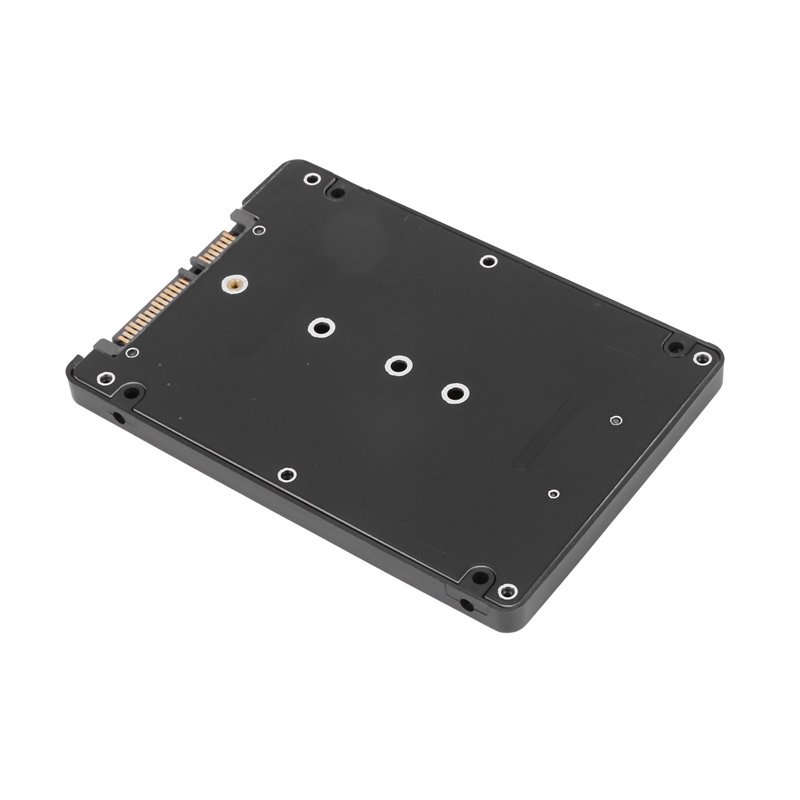 FORIDE 10X M.2 NGFF (SATA) SSD to 2.5 Inch SATA Adapter Card 8mm Thickness Enclosure. 