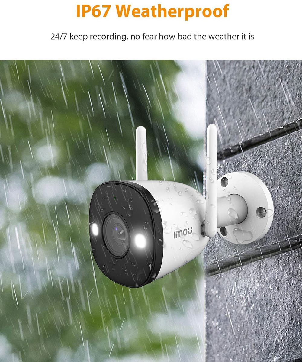 IMOU BULLET 2E-D OUTDOOR SECURITY CAMERA | Daraz.com.bd
