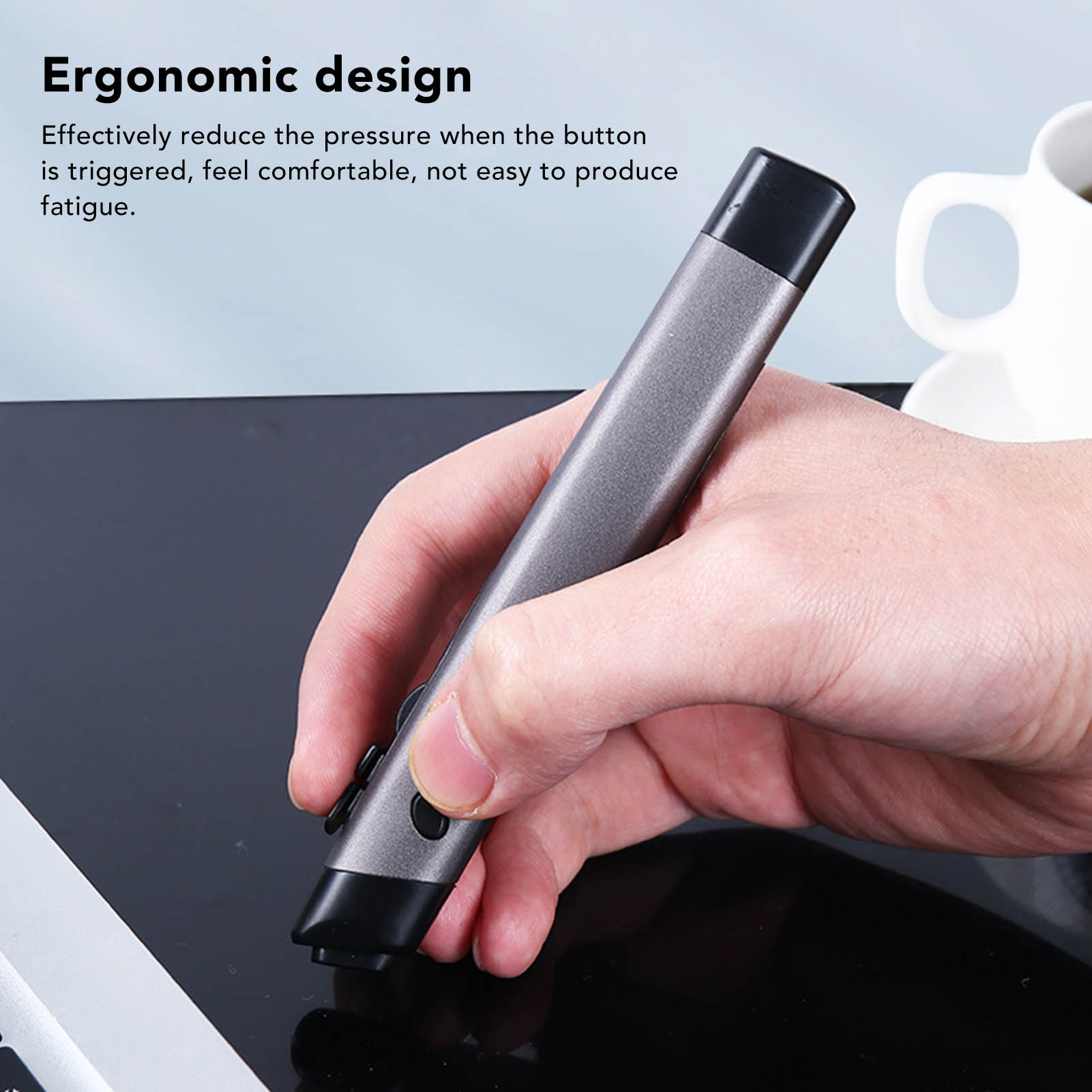 Wireless Mouse Pen 2.4G Bluetooth Optical Pocket Pen Mouse with Stylus Function for Laptop Tablet Smartphone N. 