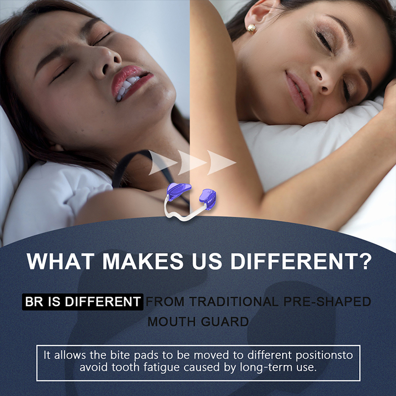 Stops Bruxism Adjustable Teeth Grinding Dental Mouth Guard Eliminate TMJ and Clenching Koheel-BR 2 Count with Braces Box FeeoiF. 