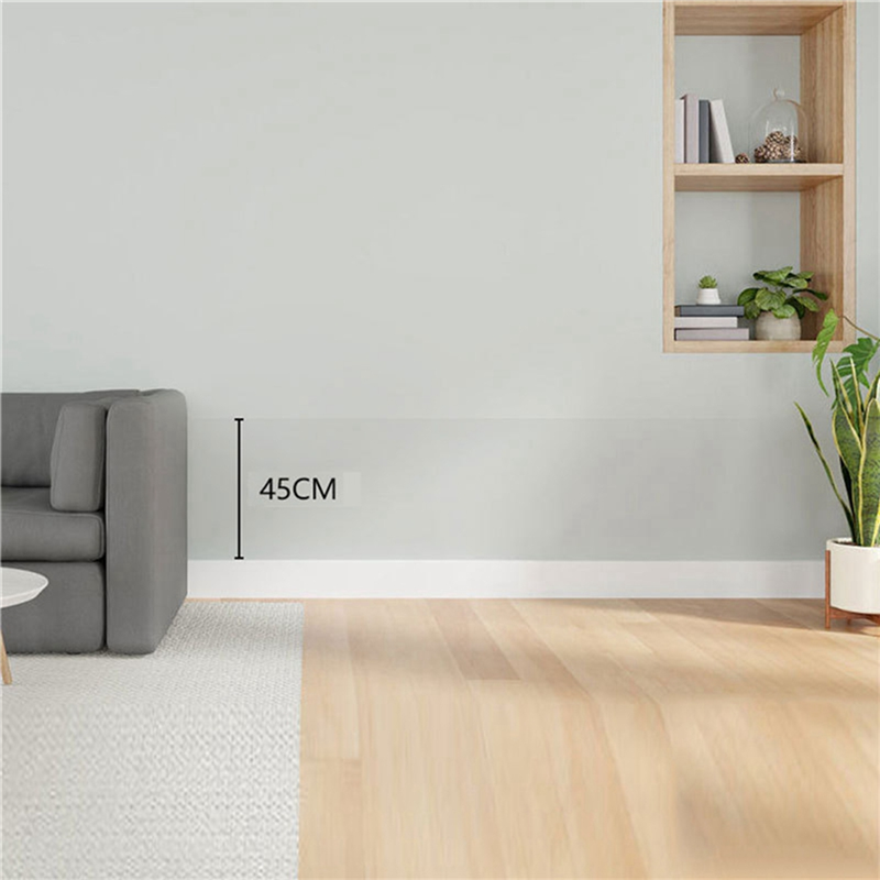 Static Wall Protection Film Anti-Kick Anti-Dirty Transparent Film Waterproof Wall Sticker