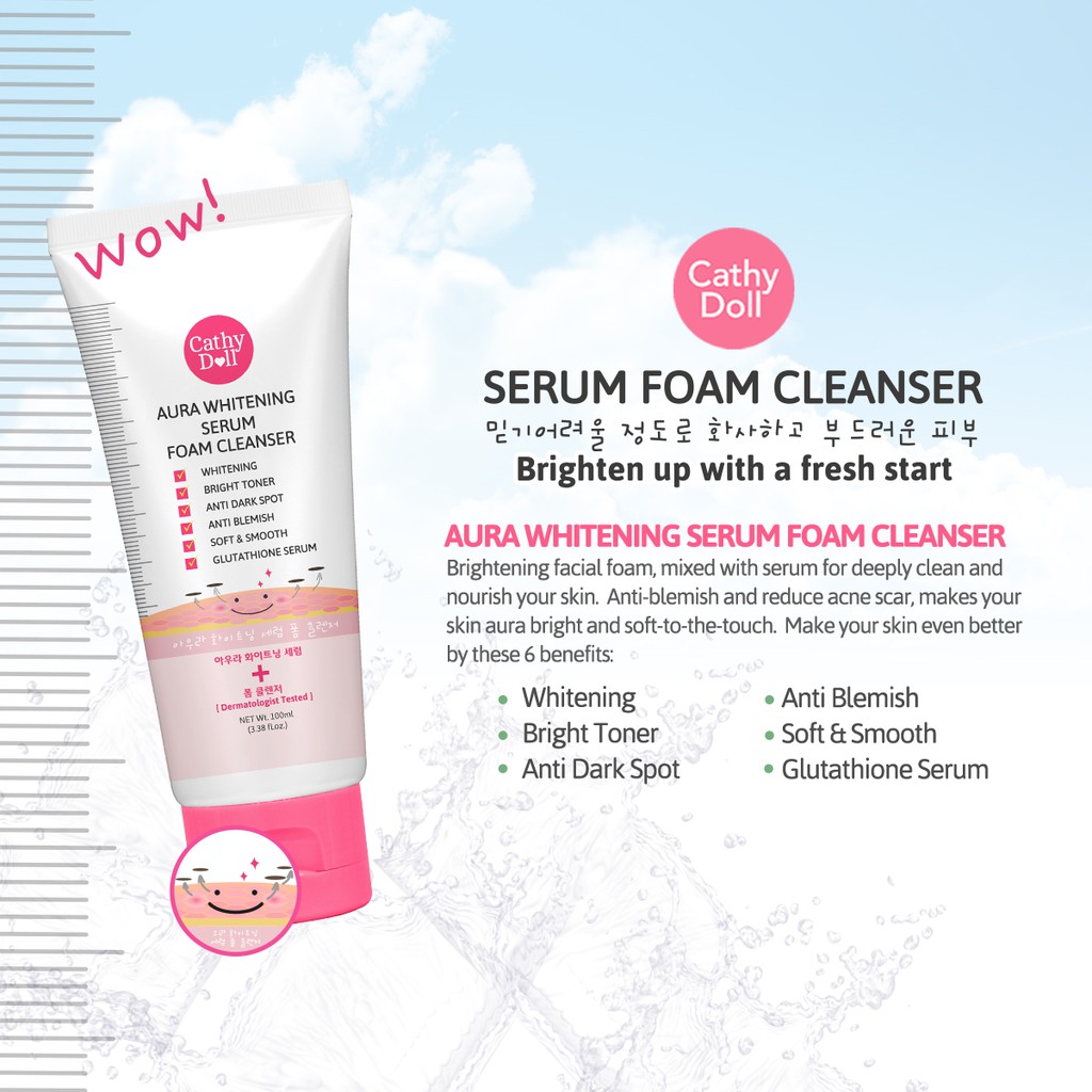 cathy doll foam cleanser