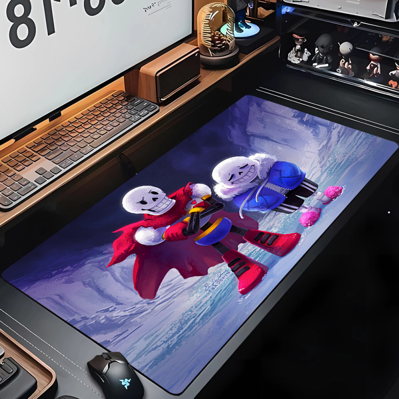 Undertale Large Gaming Mouse Pad Computer Keyboard Accessories Mousepad PC Gamer Laptop Mouse Mat XXL Carpet Mat Desk Pad 80x30. 