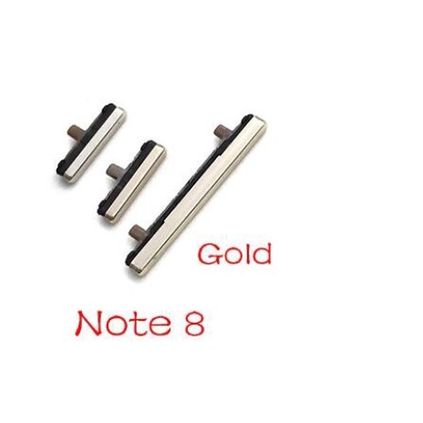 【YG Power ON OFF Volume Button For Samsung Galaxy Note 8 9 S8 S9 Plus. 