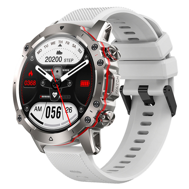 AK56 smartwatch, IP67 waterproof, body activity monitor, over 110 sport modes, suitable for Android and iOS. 