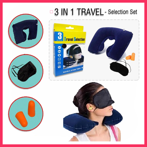 3 in 1 travel pillow sale