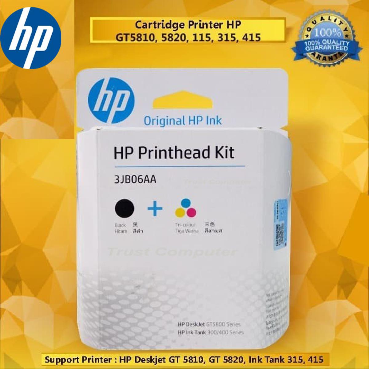 HP Printhead Kit, 3JB06AA, Combo Pack, GT51, GT52, HP Printhead Kit 3JB06AA, Printerhead