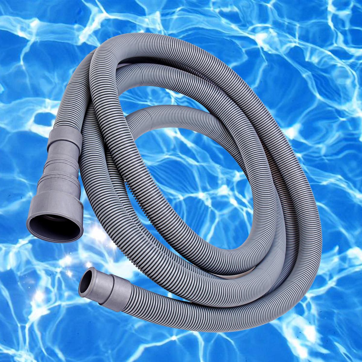 Universal Extension Washing Machine Drain Hose Pipe Multi Connector # 2M - 2M. 