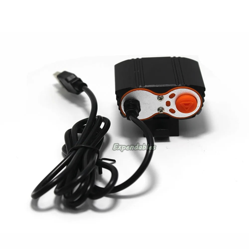 6000lm 2*XM-L T6 LED 5V Mini Front Bicycle Cycling Lamp Bike light USB 4 Mode head Flashlight torch lighting. 