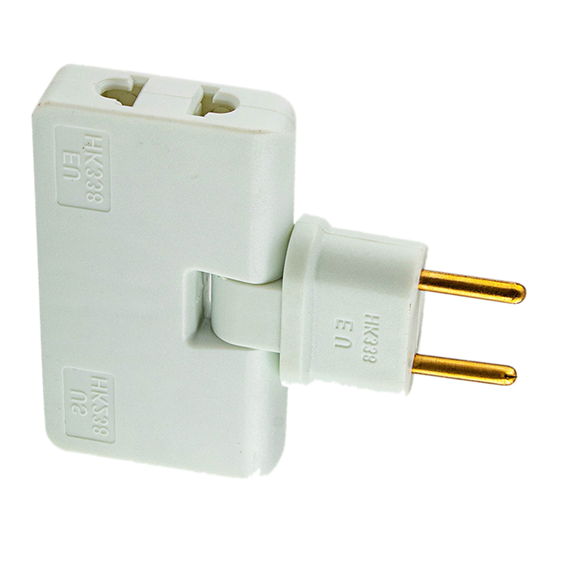 Rotate EU Plug Converter 3 in 1 Rotatable Outlet Extender 180 Degree Extension Plug Multi Plug Mini Outlet Adapter - multi plug. 