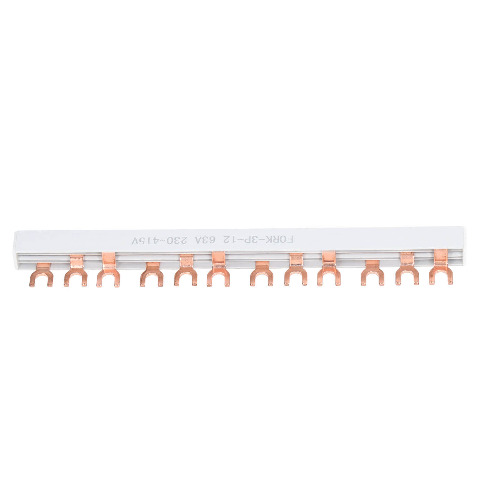 230-415V Screw Terminal Block 12 Positions Terminal Barrier Strip Connector 63A. 