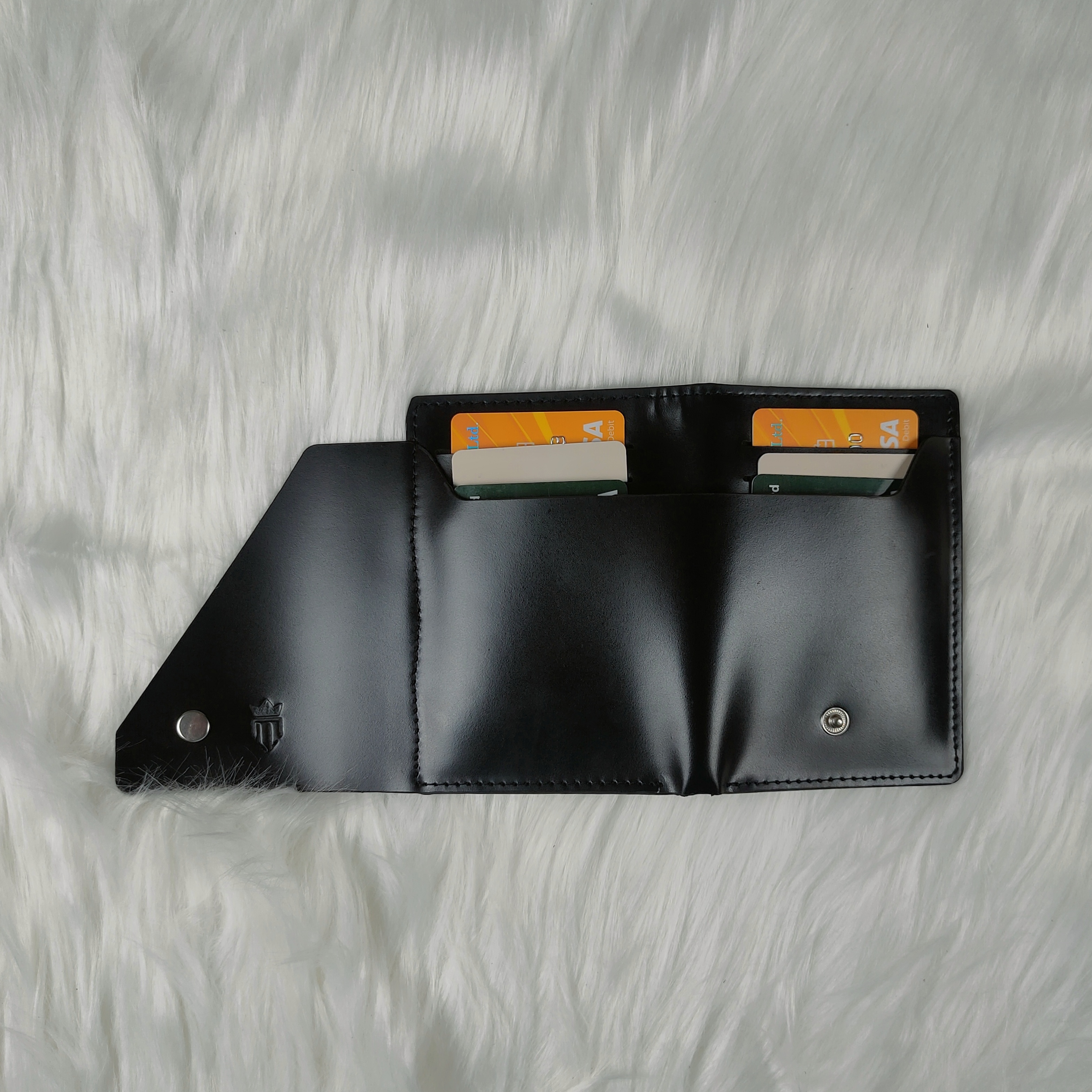 Premium Leather made Biker Wallet, Bike Document Holder, 100% Genuine Leather, Credit Card Holder. 