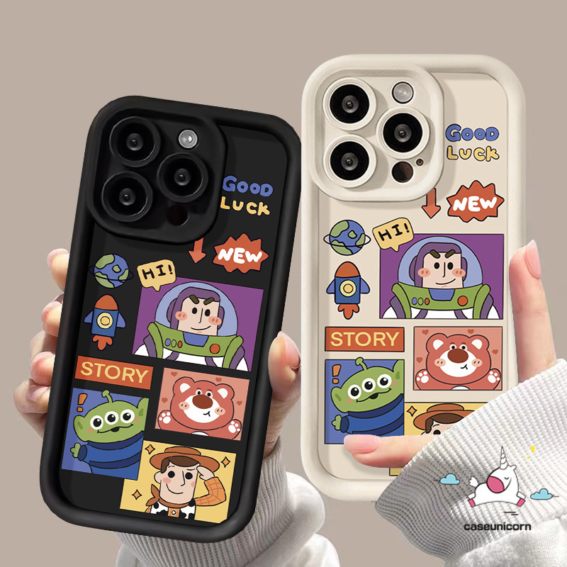 Angel Eyes Tulip Toy Story Buzz Lightyear Case Compatible For Samsung A12 A13 A34 A31 A32 A03s A50s A54 A30s A52s A53 A04s A20s A14 A50 A04E A51 A03 A23 A24 A30 A02s A11 A10s A20 A52 Soft Phone Cover. 