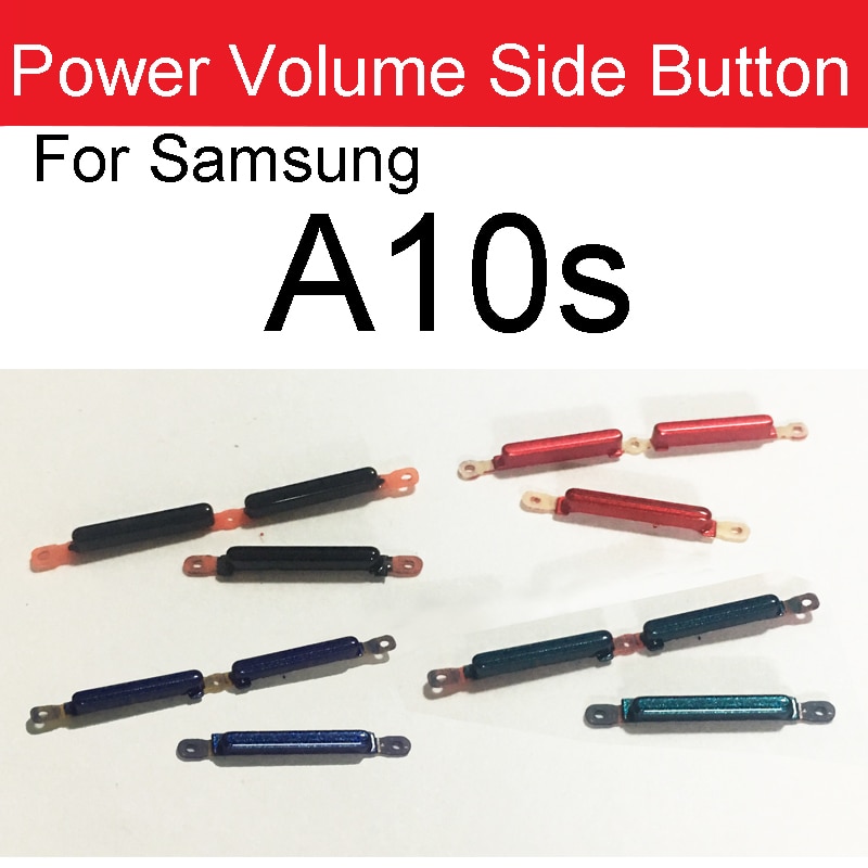 Power Volume Side Buttons For Samsung A10S A107F A20S A207F A30S A307F A50S A507F On Off Power Up Down Volume Side Keypads Parts. 