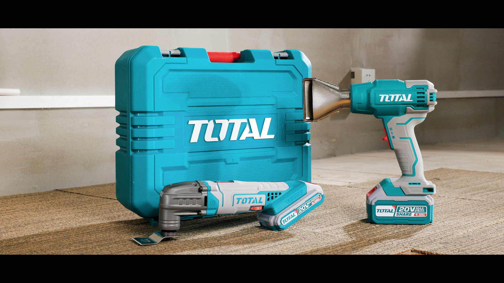 TOTAL TOSLI230705 Lithium-Ion cordless 2 pcs combo kit. 
