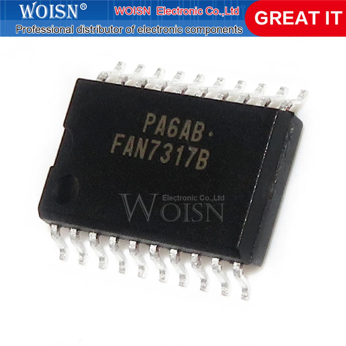 5pcs FAN7317B FAN7317 SOP-20