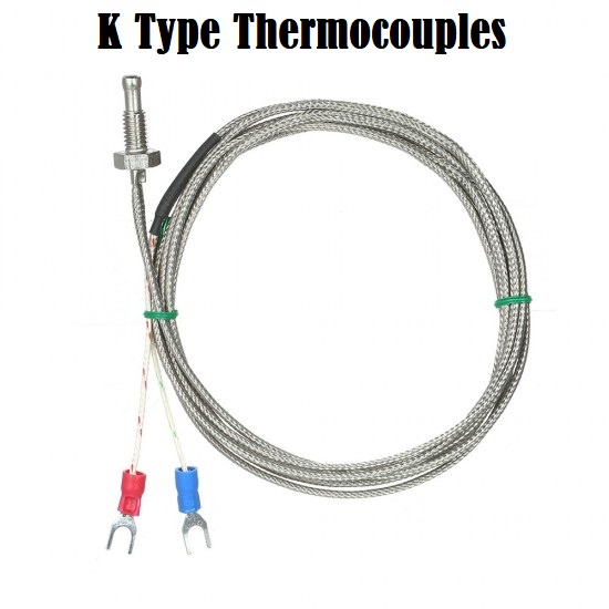 K-Type 2M Cablese Length Thermistor Probe Thermocouple Sensor & Meter Temperature Controller Thermocouple. 