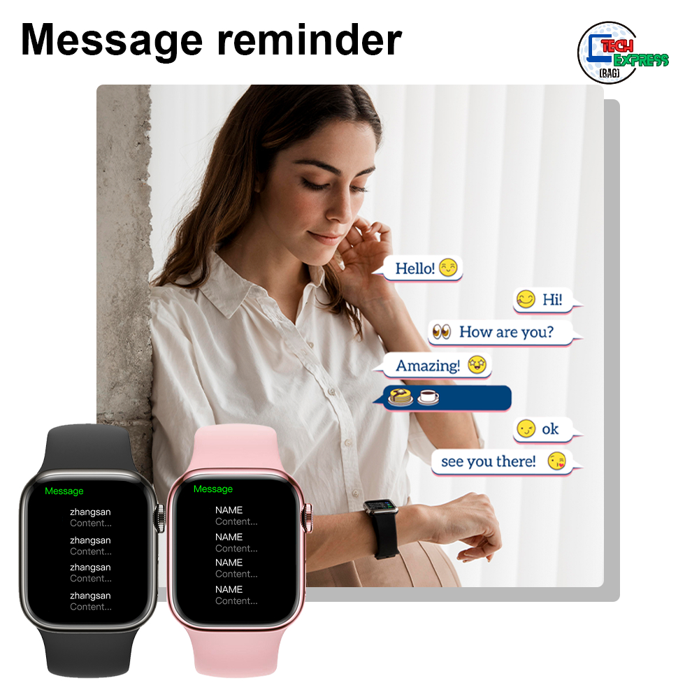 Smart Watch S9 Pro 2.01 Full Touch Bluetooth Calls Sleep Monitoring Multiple Sport Modes 100+ Dials Smartwatch For Android iOS. 