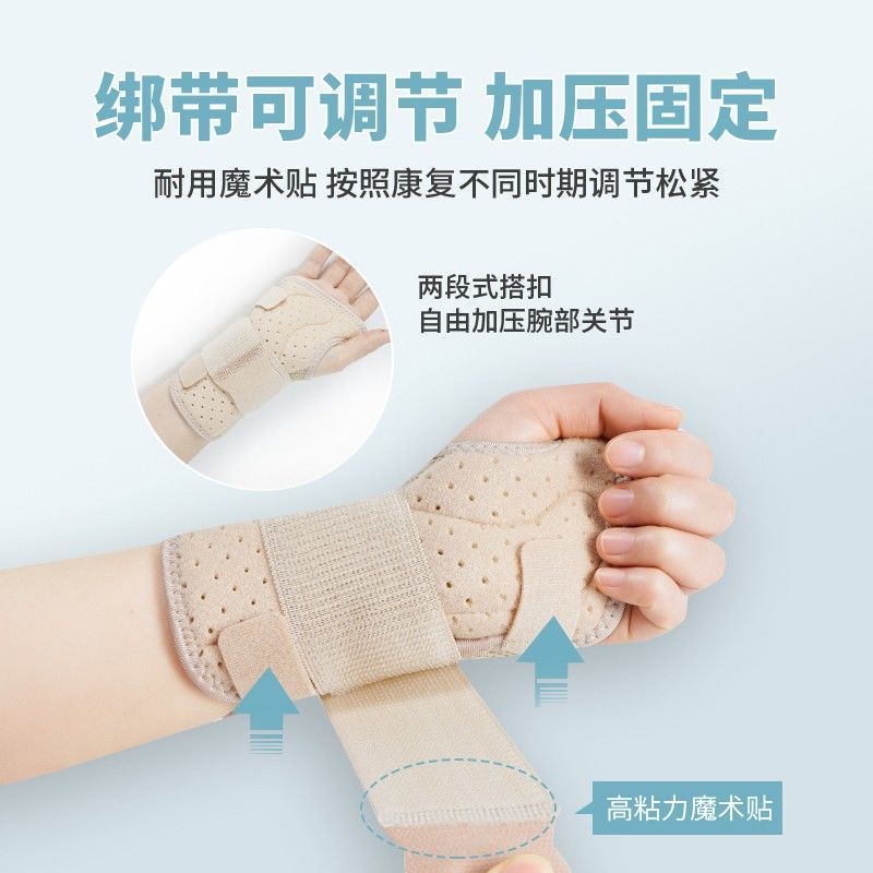 Steel Plate Wrist Guard Wrist Joint Wrist Fracture Fixator Wrist Support for Men Sprains Special Student Writing Recovery for Women. 
