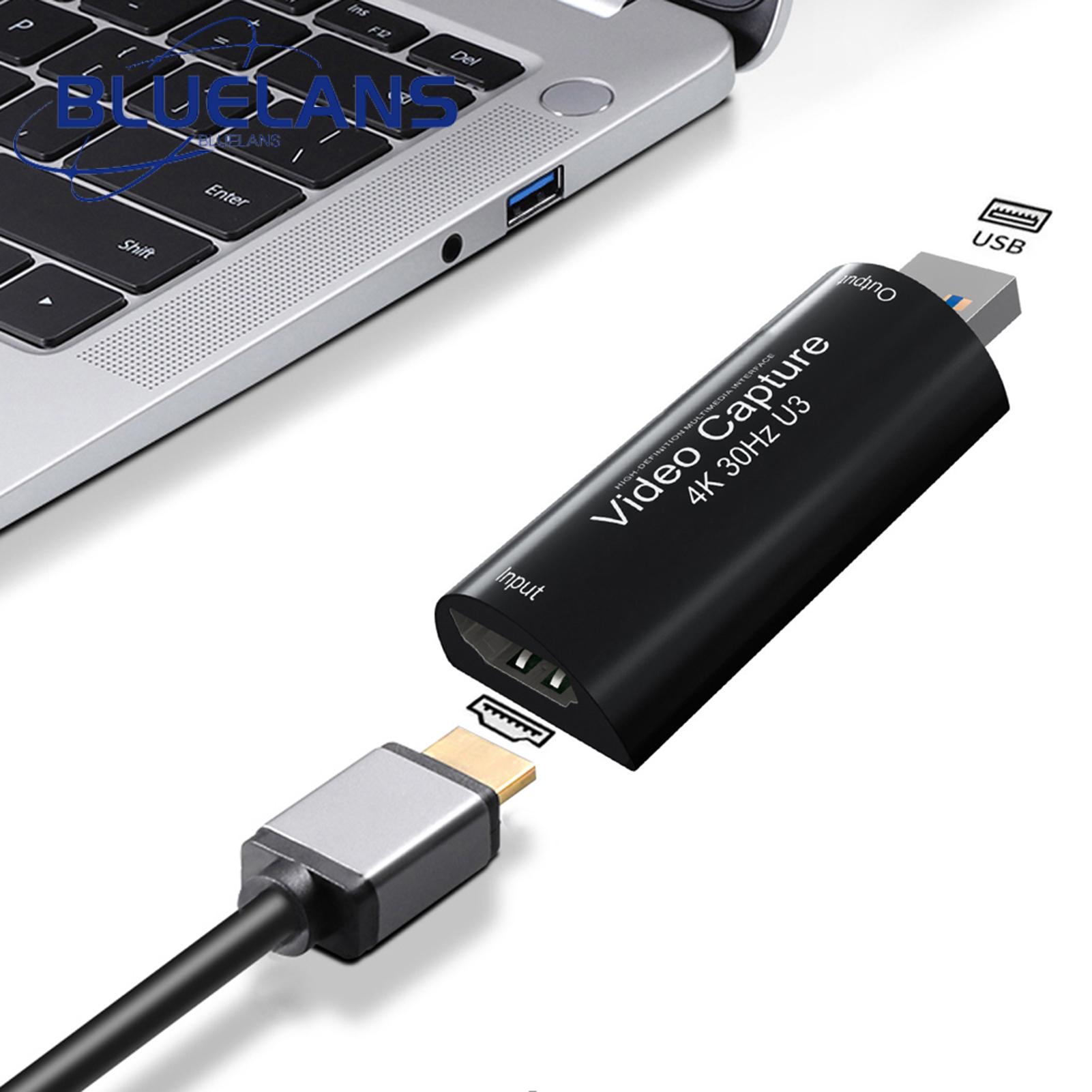 Video Capture Card Low Latency USB 3.0 to HDMI-compatible Video Audio Capture Card. 