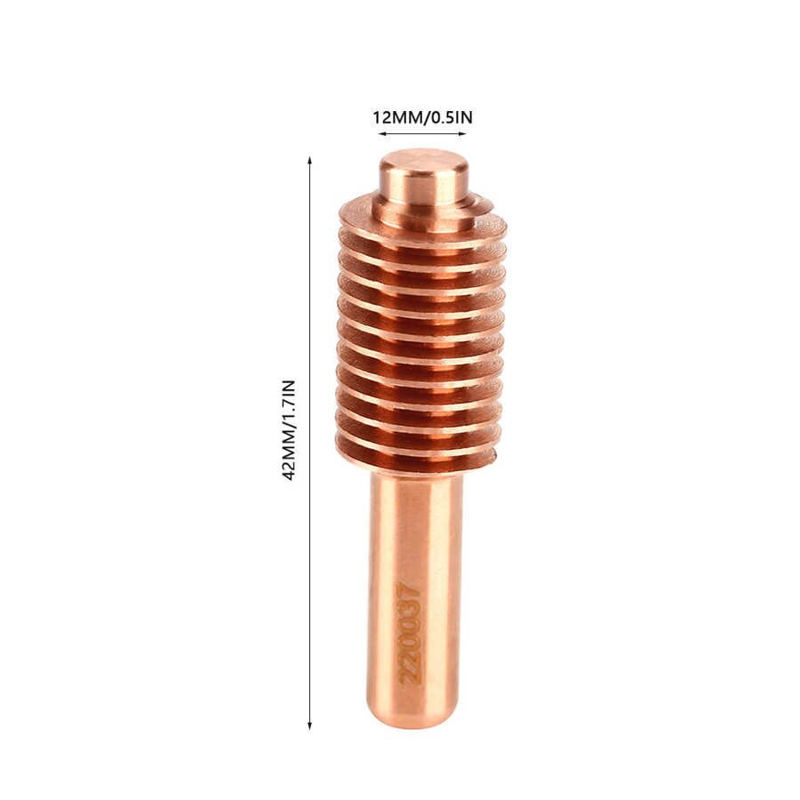 【VisioN Shop】Thermal Dynamics 5pcs/set 220037 Cutter Cutting Torch Electrode Kit for MAX1650 0 2-0 8 MPa Working Pressure. 