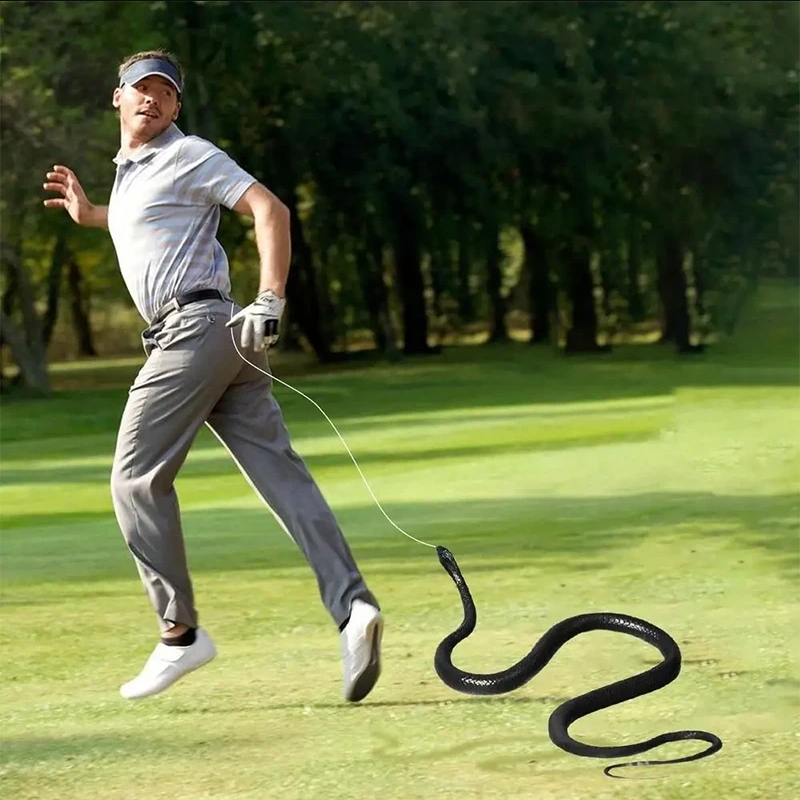 Happy Snake Prank With String Clip Funny Large Realistic Rubber Snake Prank With String And Clip Rubber Snake Model Fashion. 
