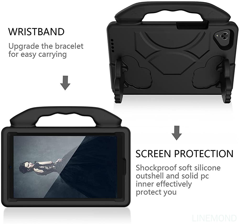 Tablet Case Cover for Huawei MatePad T8 8.0#34;/ M5 lite 8.0#34;/ M6 8.4#34; Tablet Case for Kids Shockproof Lightweight EVA Dropproof Impact Resistance Protective Handle Stand Cover Case for Tablet. 
