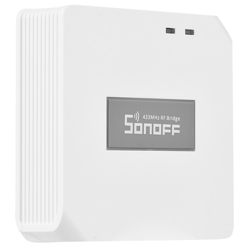 SONOFF RF BridgeR2 433MHz RF Bridge Smart Gateway with APP Control Smart RF Hub Compatible with Google/Alexa/SmartThings. 