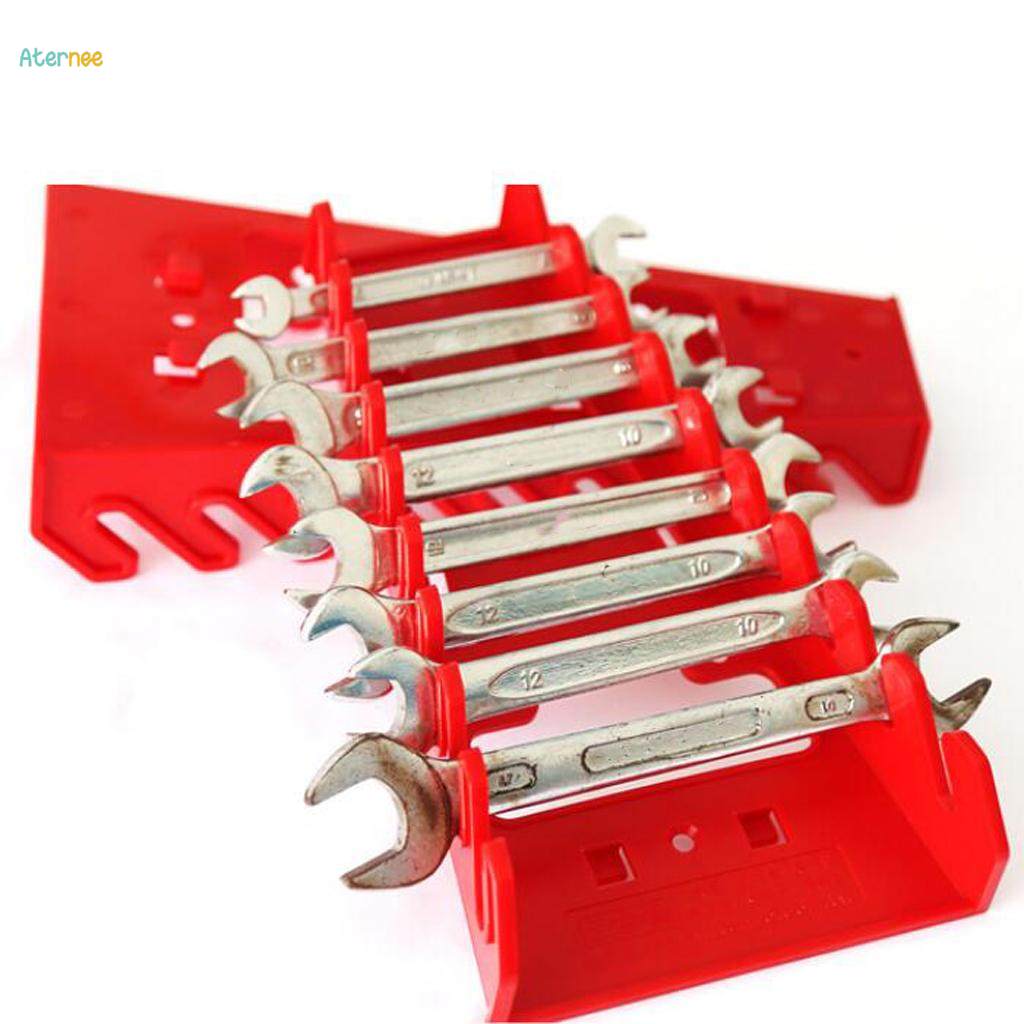 Pegboard Wrench Organizer Hanger Rack Portable Accessories Organization Bracket Socket Wrench Holders for Wall craft Room Toolboxes. 