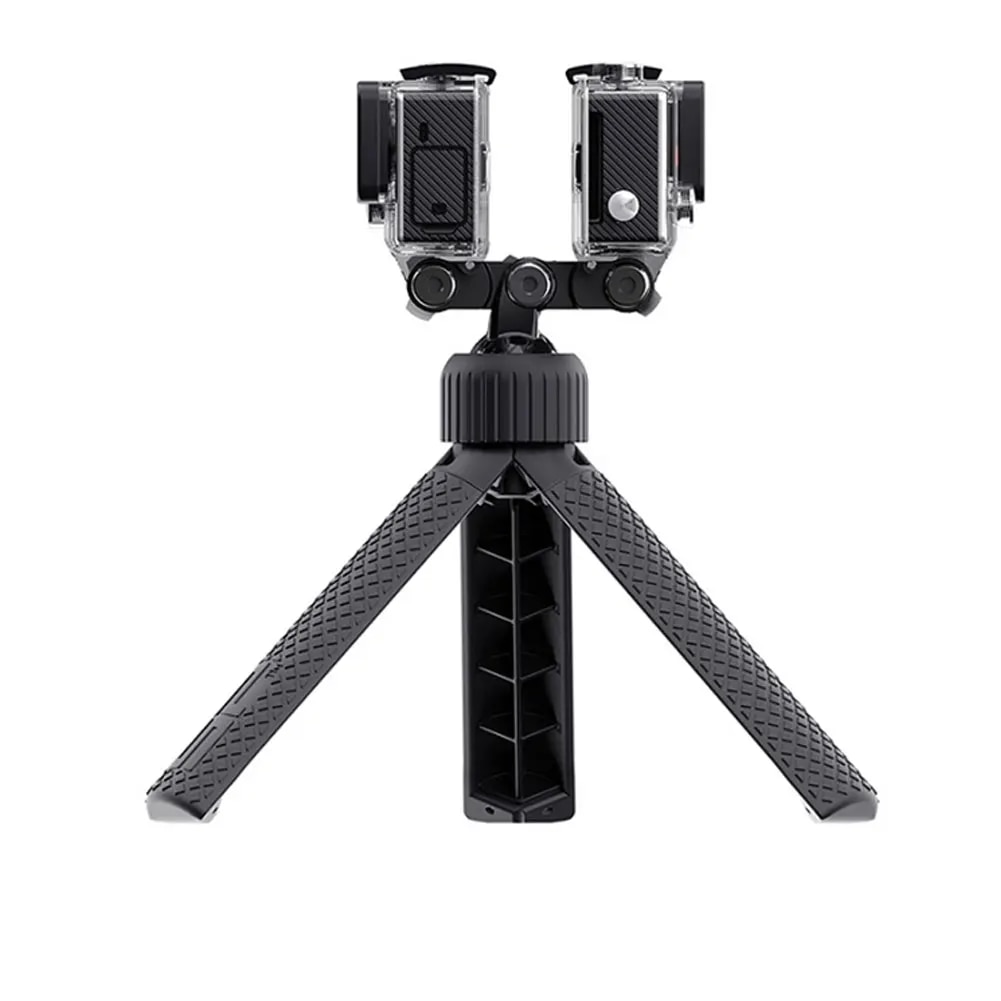 【Lejia】Yuanlin Dual-Head Flash Light Connection Bracket Camera Holder GoPro Gnome Yi Series Camera Holder. 