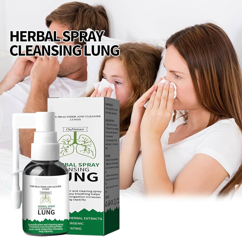 South Moon Lung Cleansing Herbal Lung Repair Nasal Spray20ml