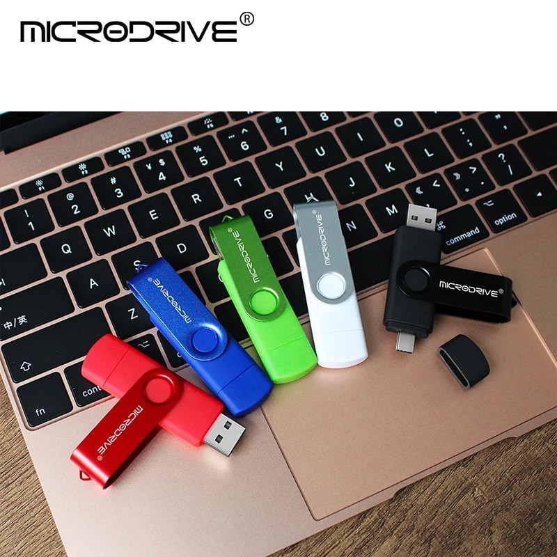 Multifunctional OTG 2 IN 1 type-c USB Flash Drive pendrive 128GB cle usb флэш-накопител stick 32/64 GB Pen Drive for phone. 