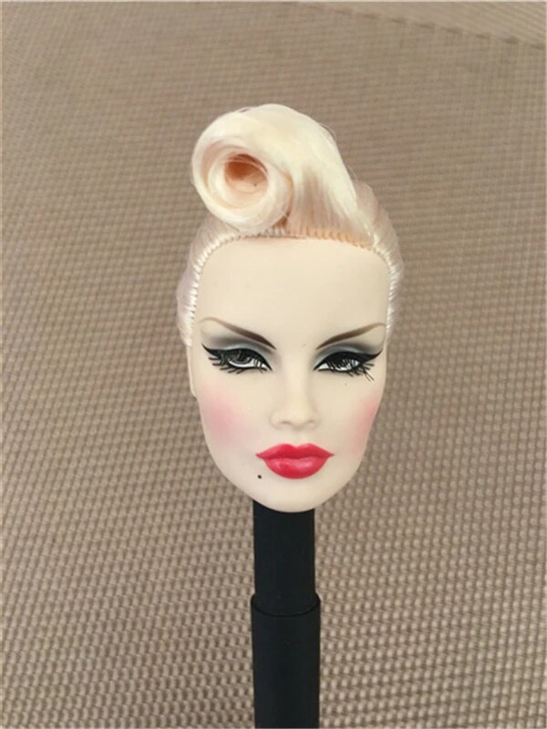 Original IT Integrity Doll Head Poppy Parker Adele Elise Veronique Practice Make Up Bald Heads Doll Accessories. 