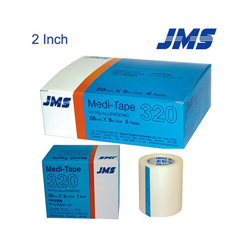 JMS Meditape  2 Inch, Rolls 6, 1Box. 