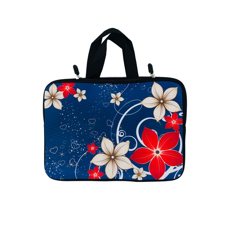 【happy one】Beautiful Flowers Tablet Netbook Shockproof Neoprene Bag Case For Chuwi H10 9.7" 10.1" For iPad Air 1 2 3 2019. 
