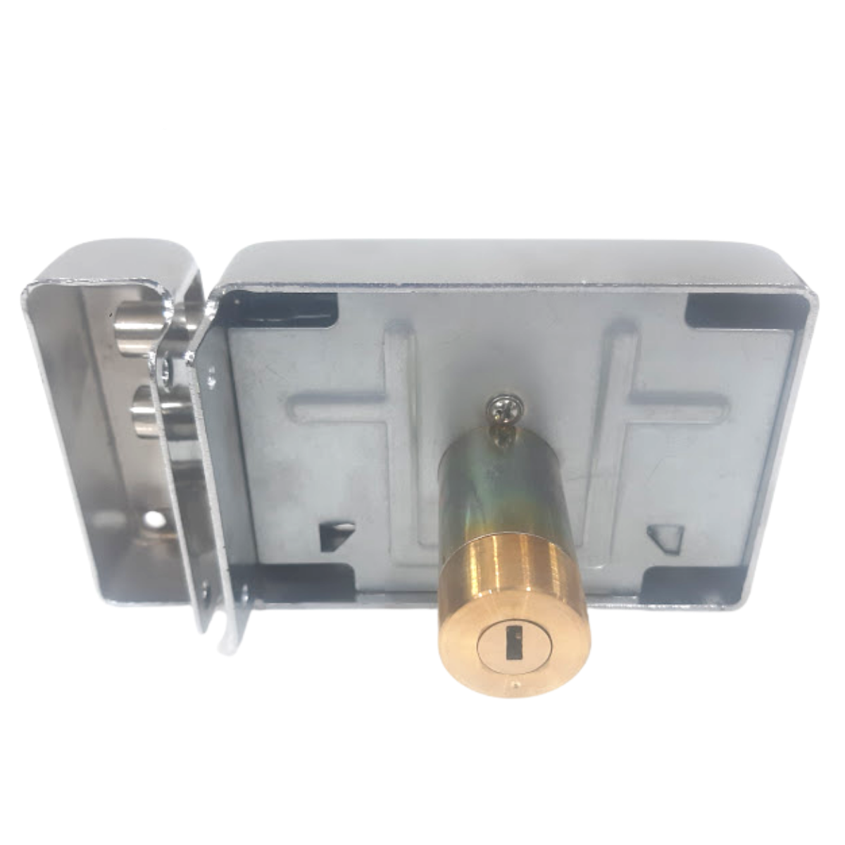 Auto Lock Security Lock Heavy Rim Lock For Main Door Lock With 18 Keys. 