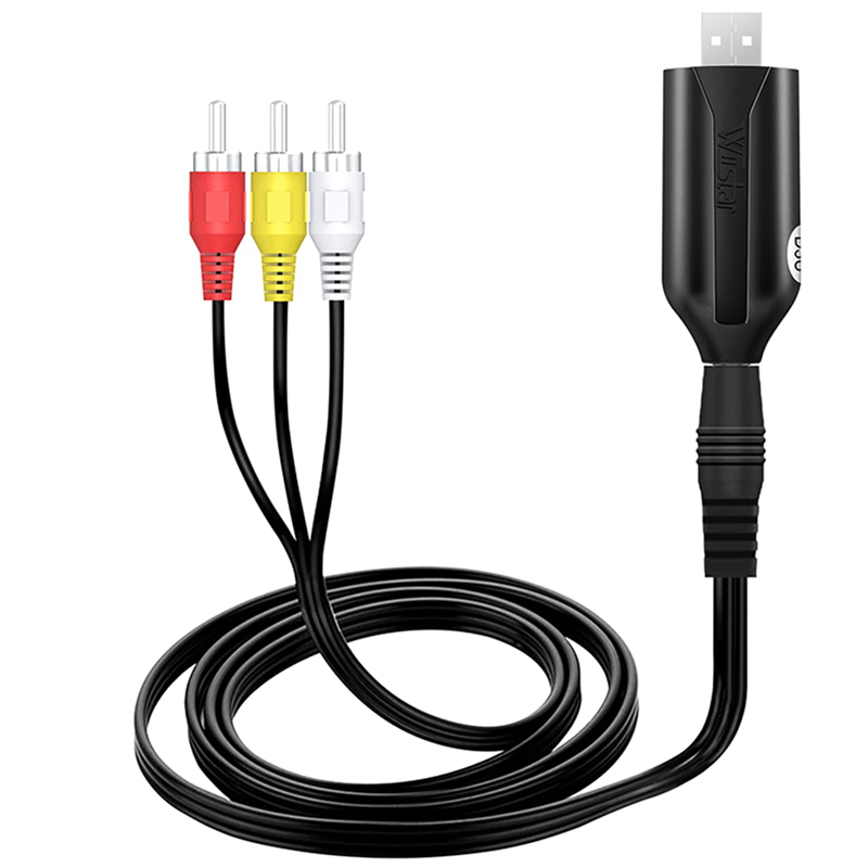 USB2.0 to DVD Converter Audio Video Audio Capture Card AV Capture Capture Capture Card Easy Install Easy to Replace