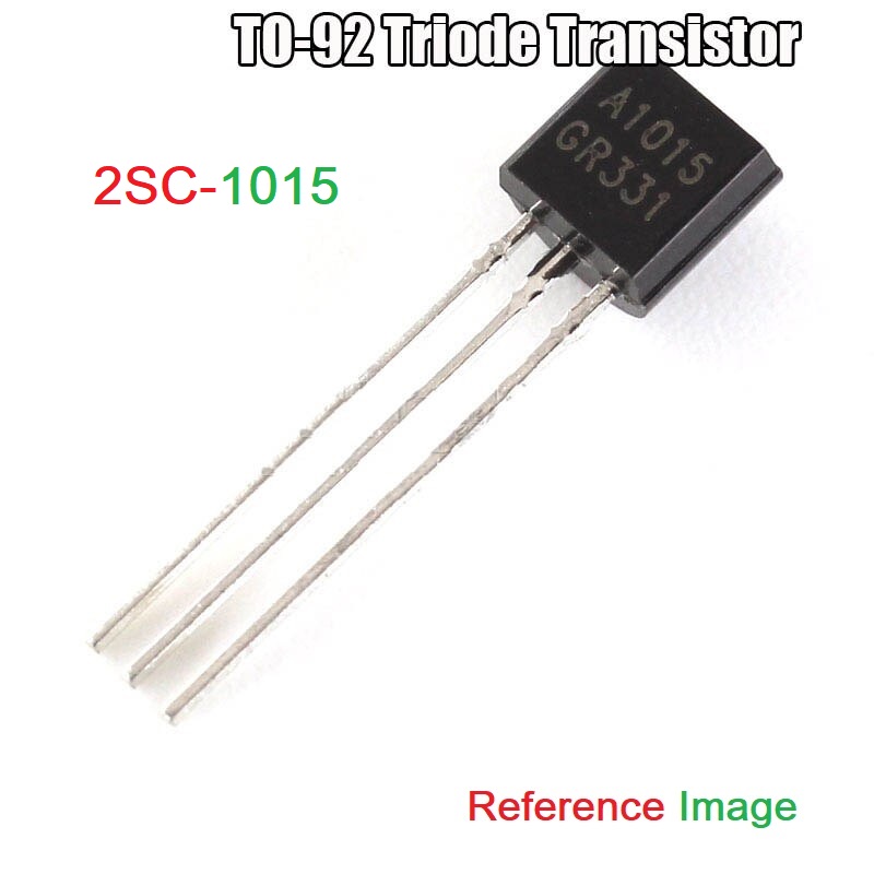 20Pcs- C1015 2SC1015 2SC-1015 2SC 1015 PNP Transistor 50V 0.15A TO-92 Package PNP Transistor Triode IC Chip Silicon 3 Pin Leads Transistor. 