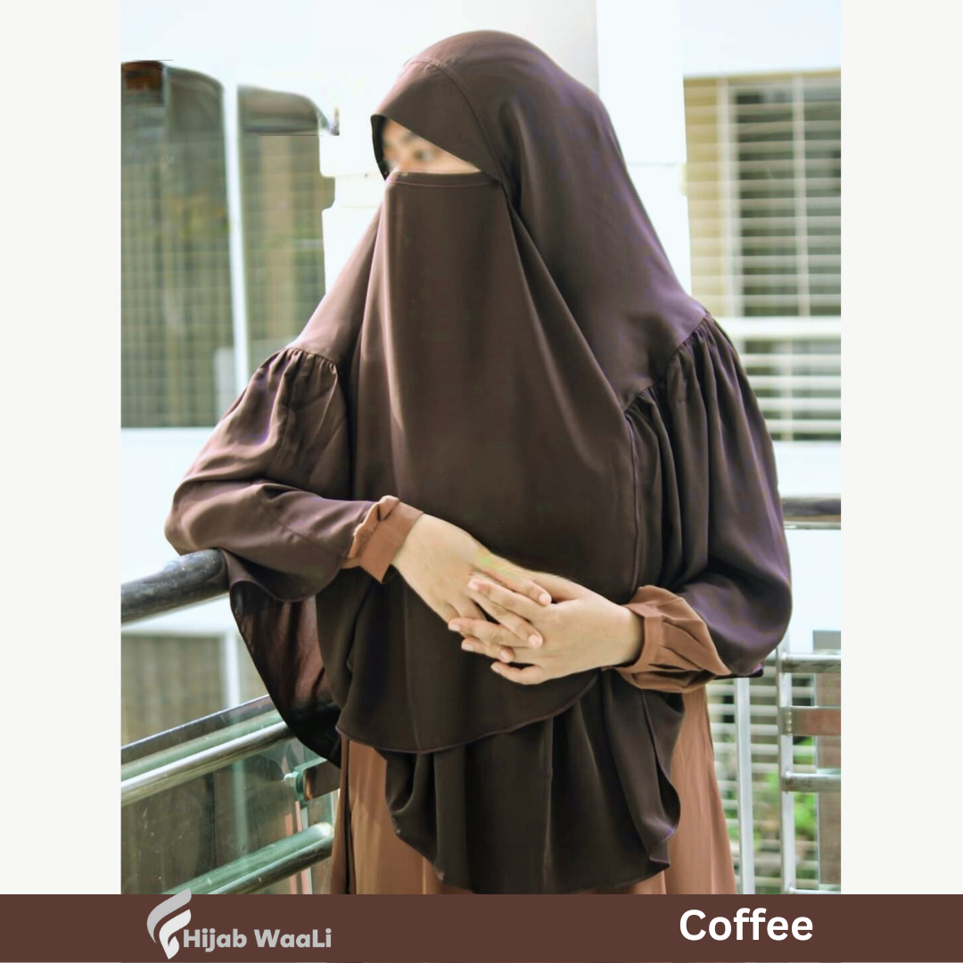 Takwa Instant Ready Hijab Collection With Niqab For Muslim Women Full Coverage Hijabs - Hijab Collection. 