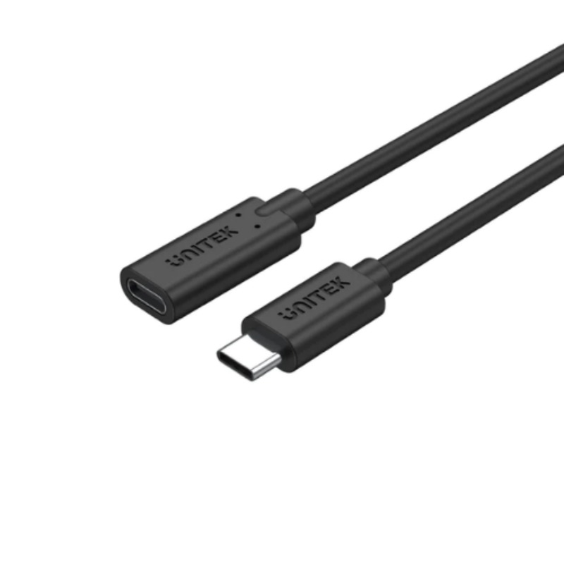 UNITEK C14086BK 1.5m 4K@60 USB3.2 10Gbps USB-C Extension Cable. 