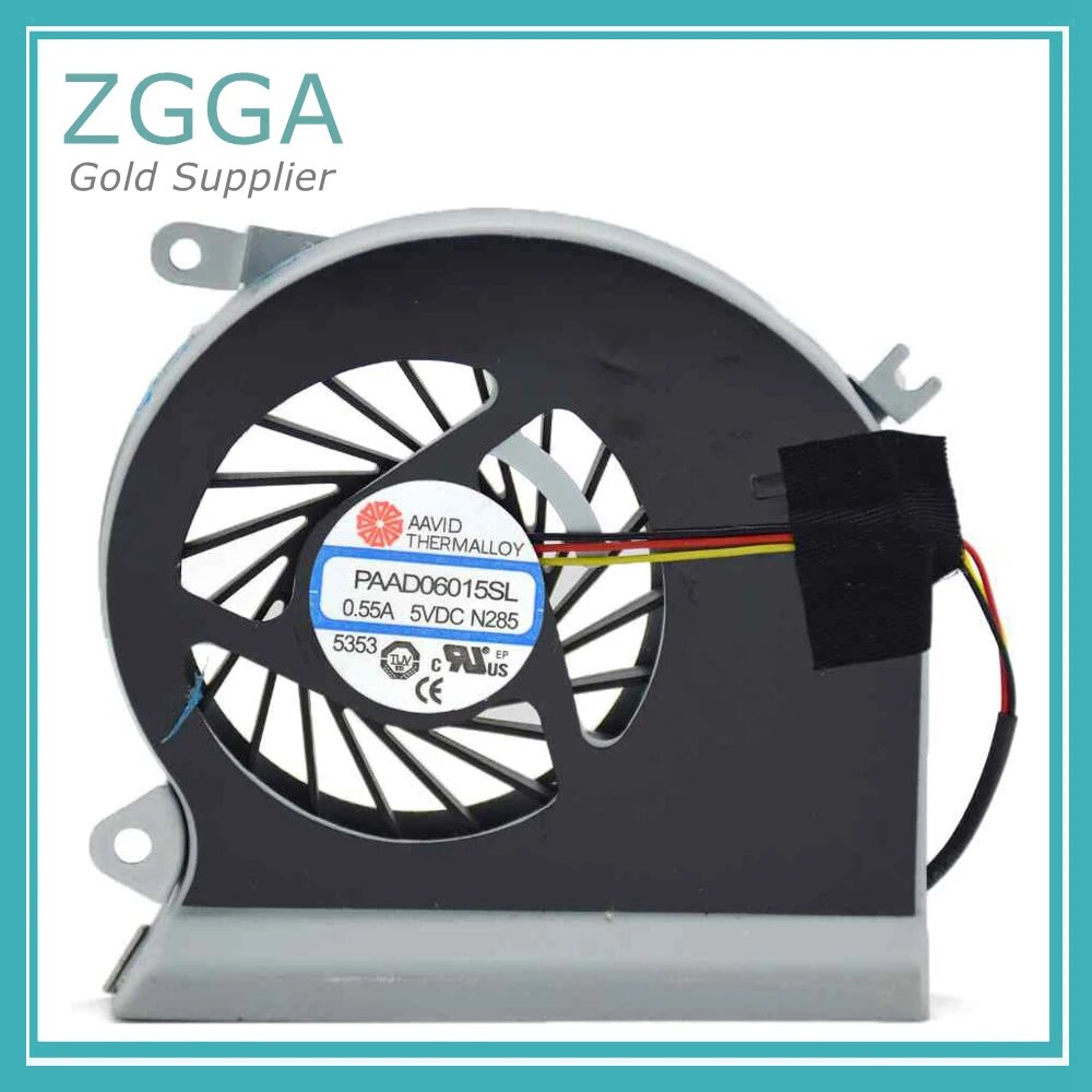 【3C VictoryEagle】Cooler MSI GE70 Laptop CPU Cooling Fan PAAD0615SL 5VDC. 